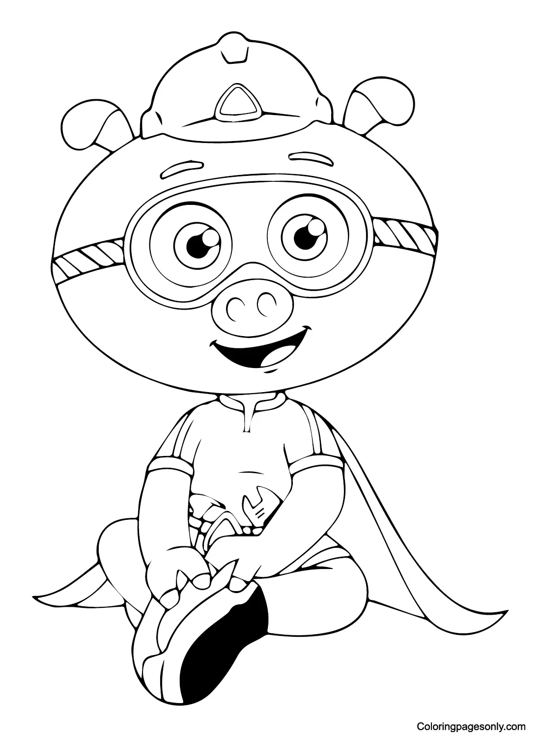 Super Why Coloring Pages 7