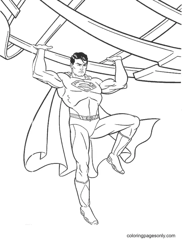 Desenhos de Superman Para Colorir 71