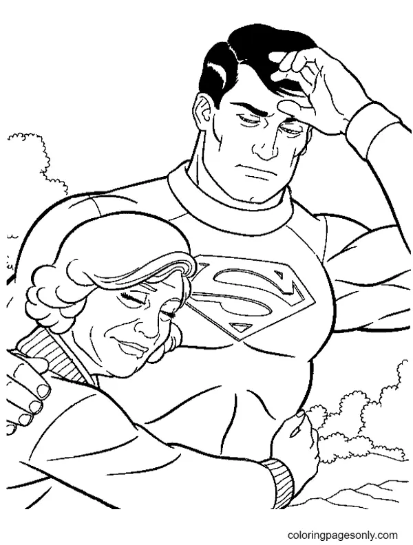 Desenhos de Superman Para Colorir 79