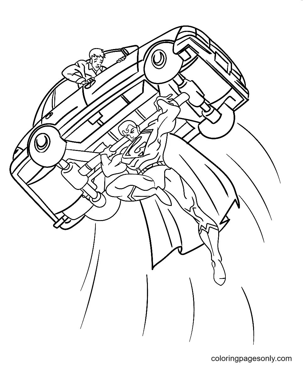 Superman Ausmalbilder 86