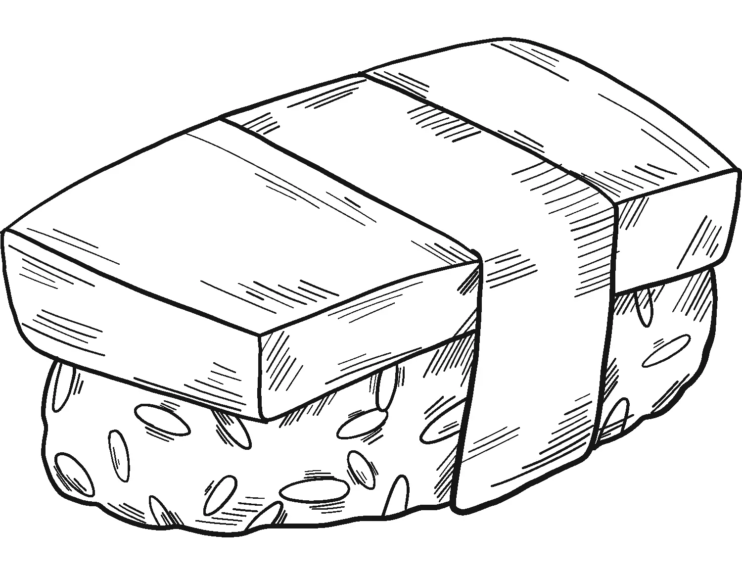 Sushi Coloring Pages 9