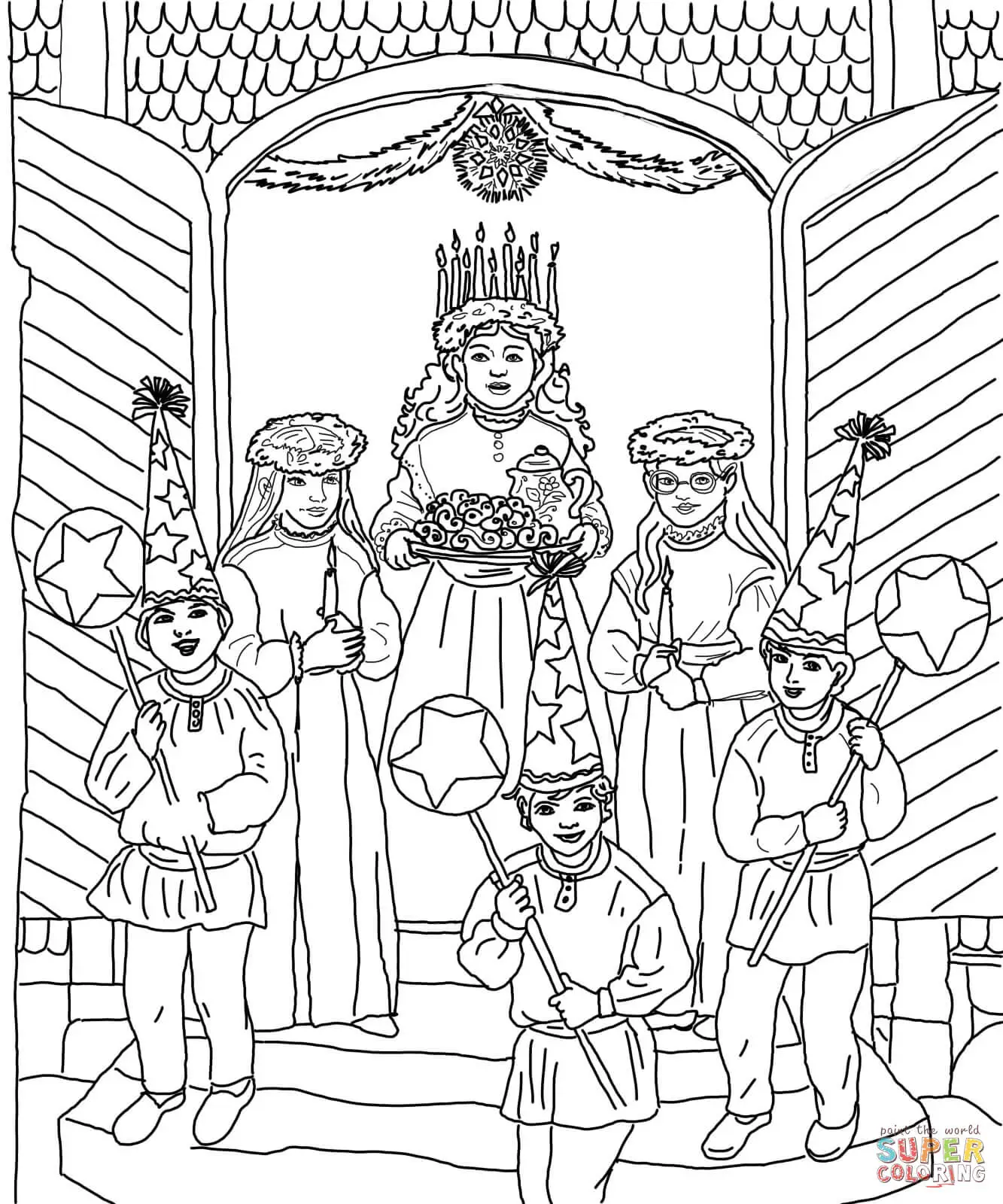 Sweden coloring pages 20