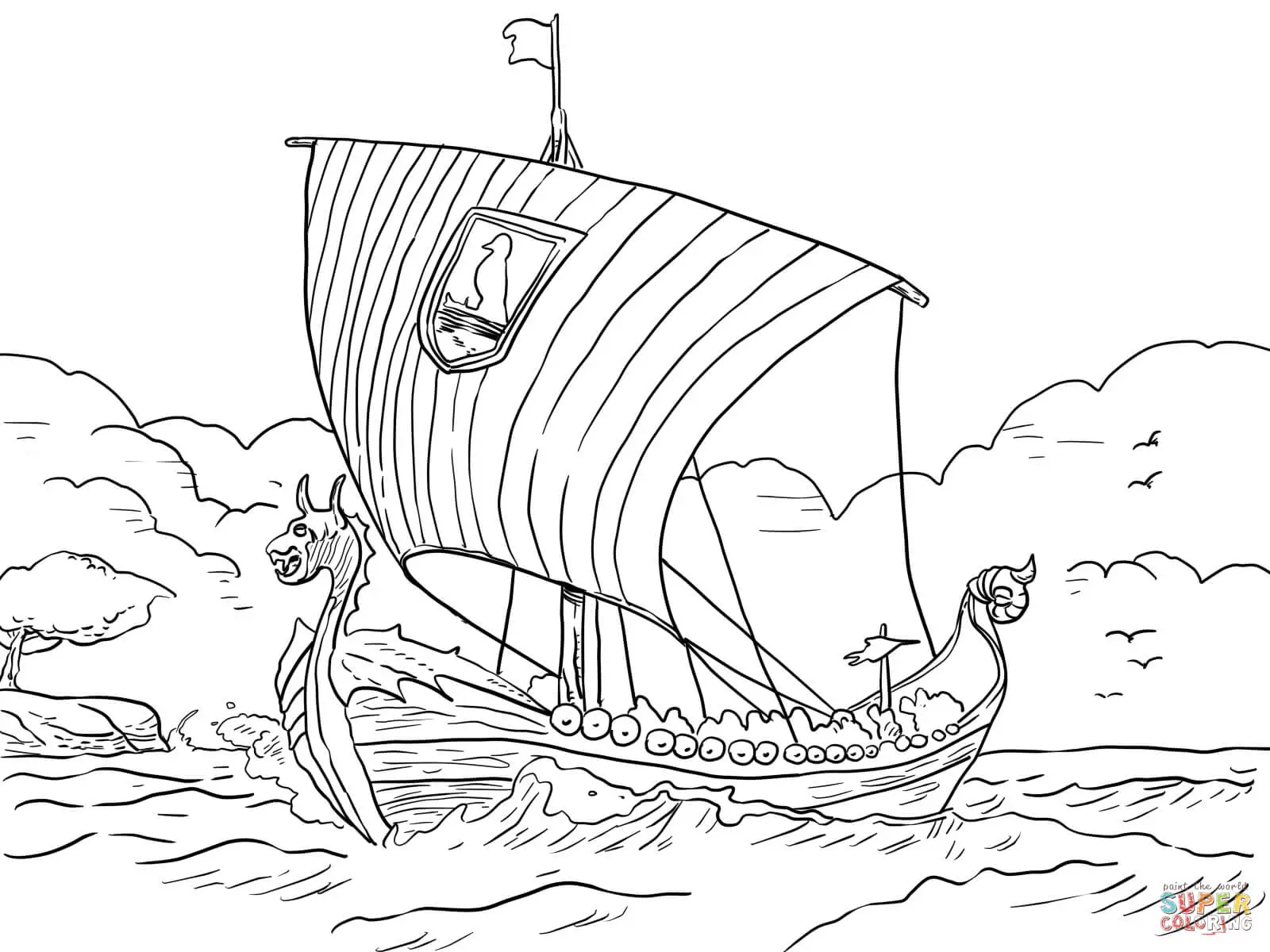 Sweden coloring pages 36