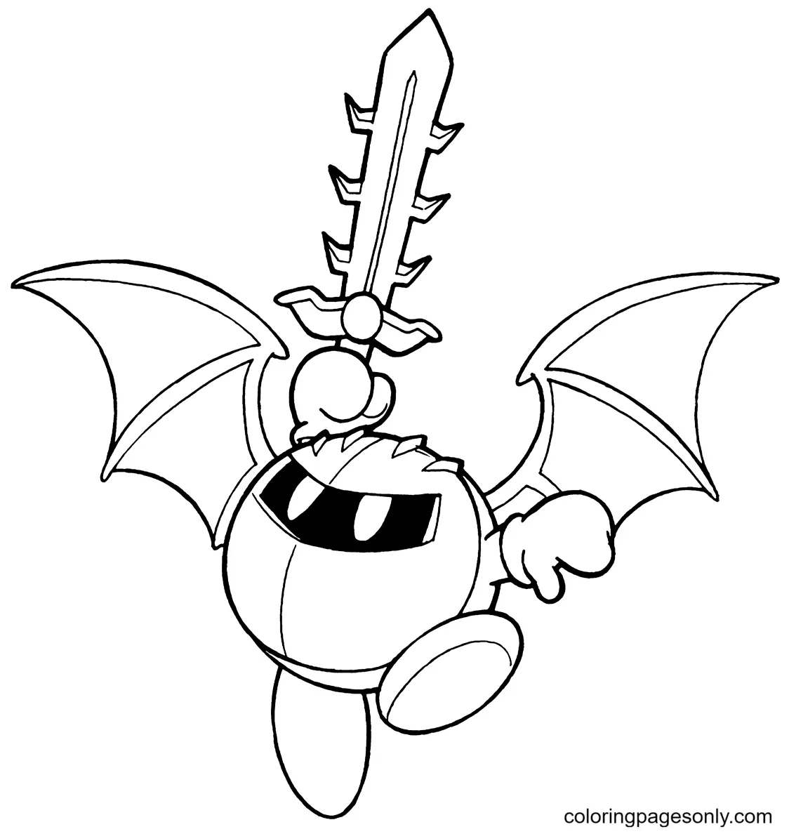 La Espada En La Piedra Para Colorear 48