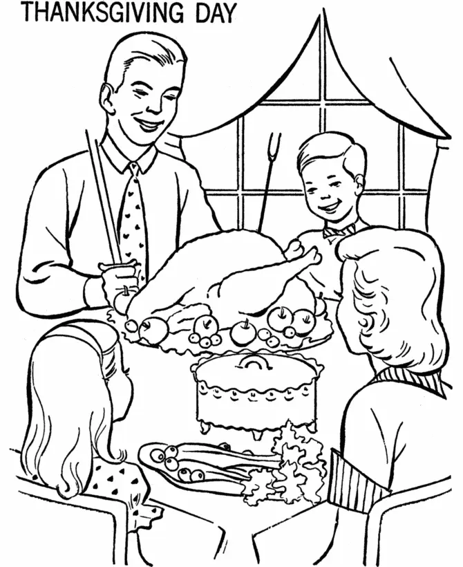Table coloring Pages 27
