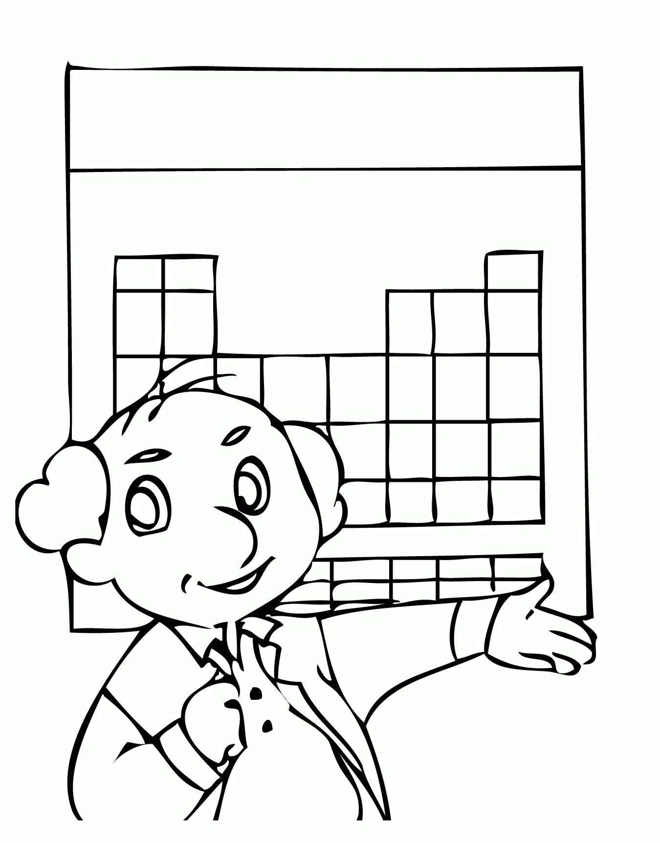 Table coloring Pages 7