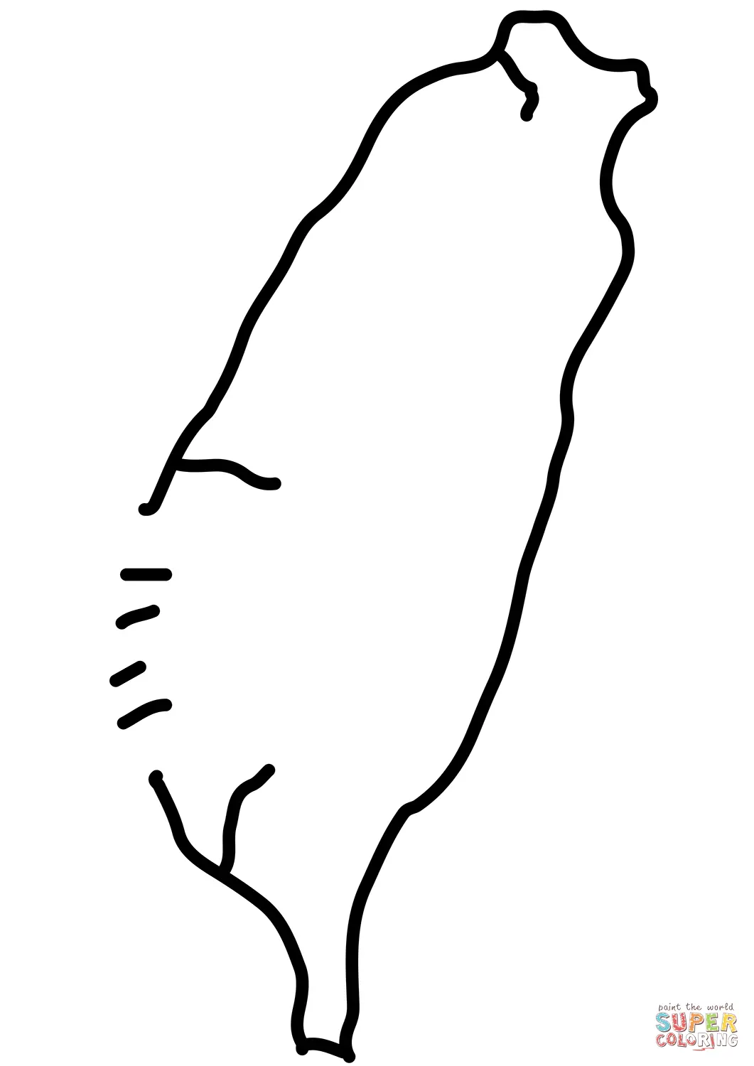 Taiwan coloring pages 2