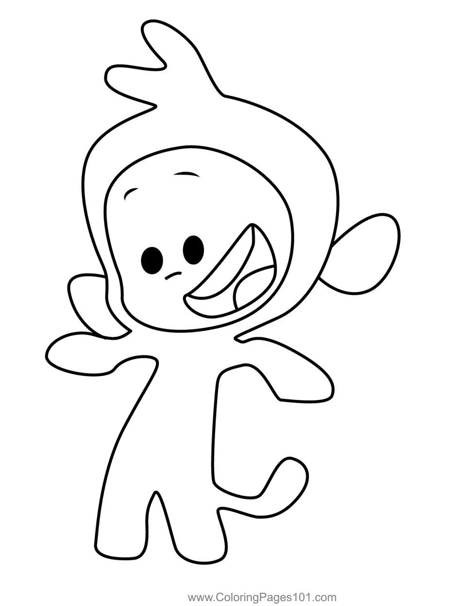 Tee and Mo Coloring Pages 1