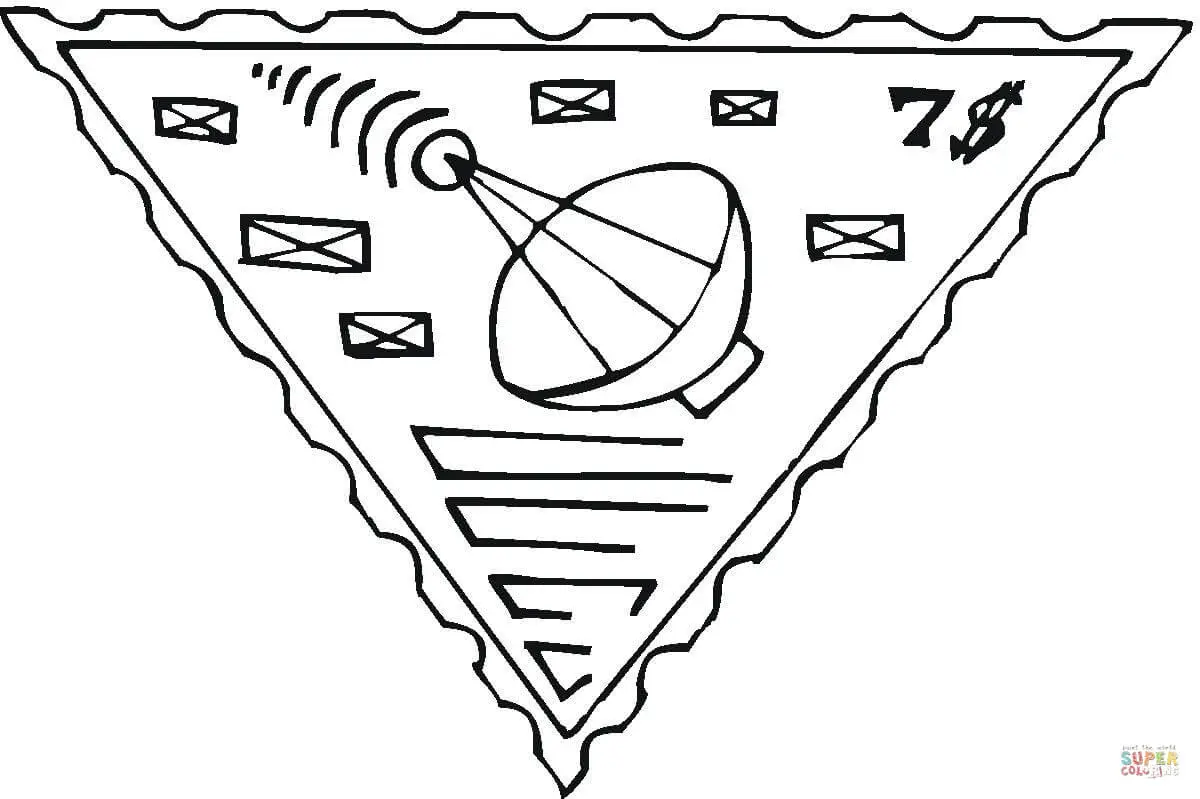 Telescope coloring pages 23