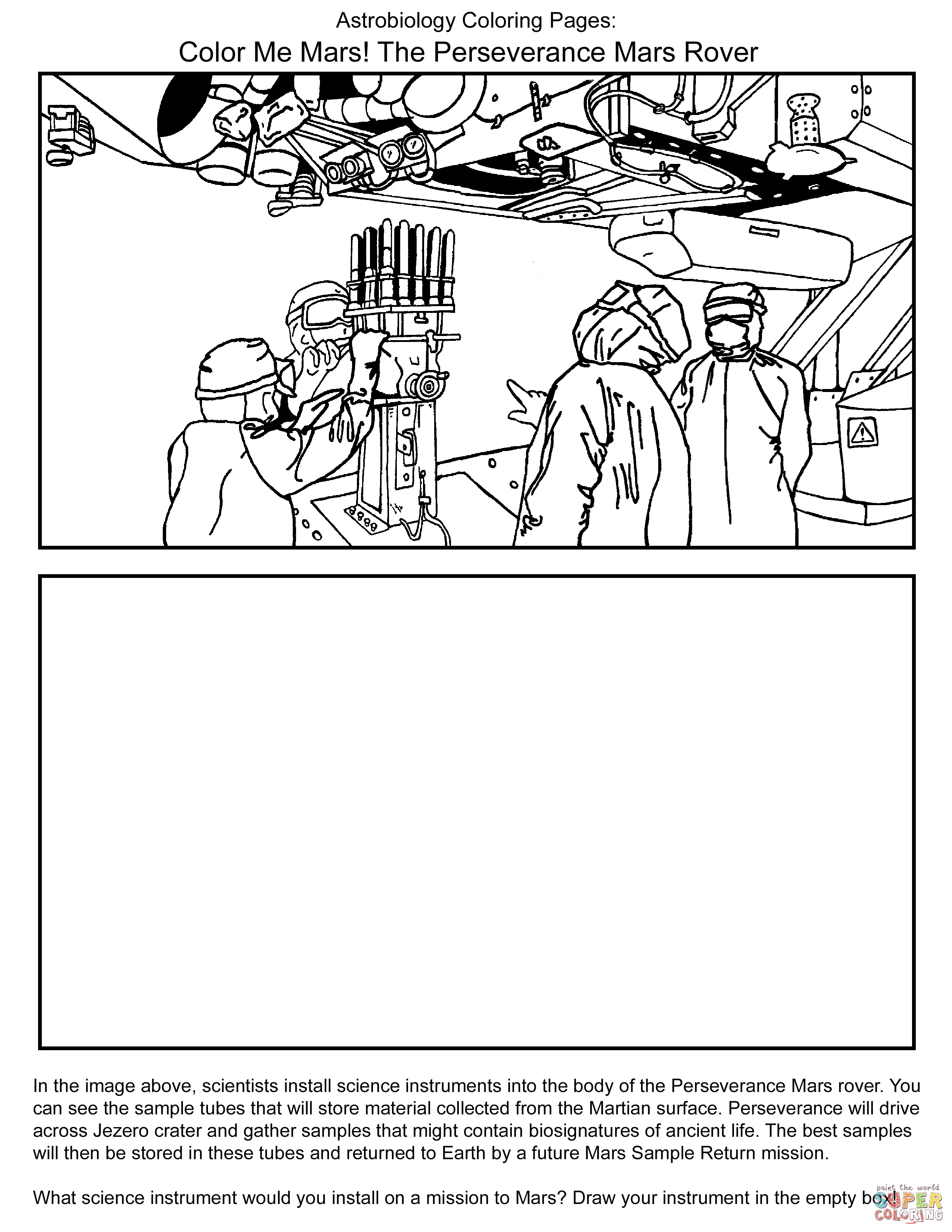 Telescope coloring pages 24