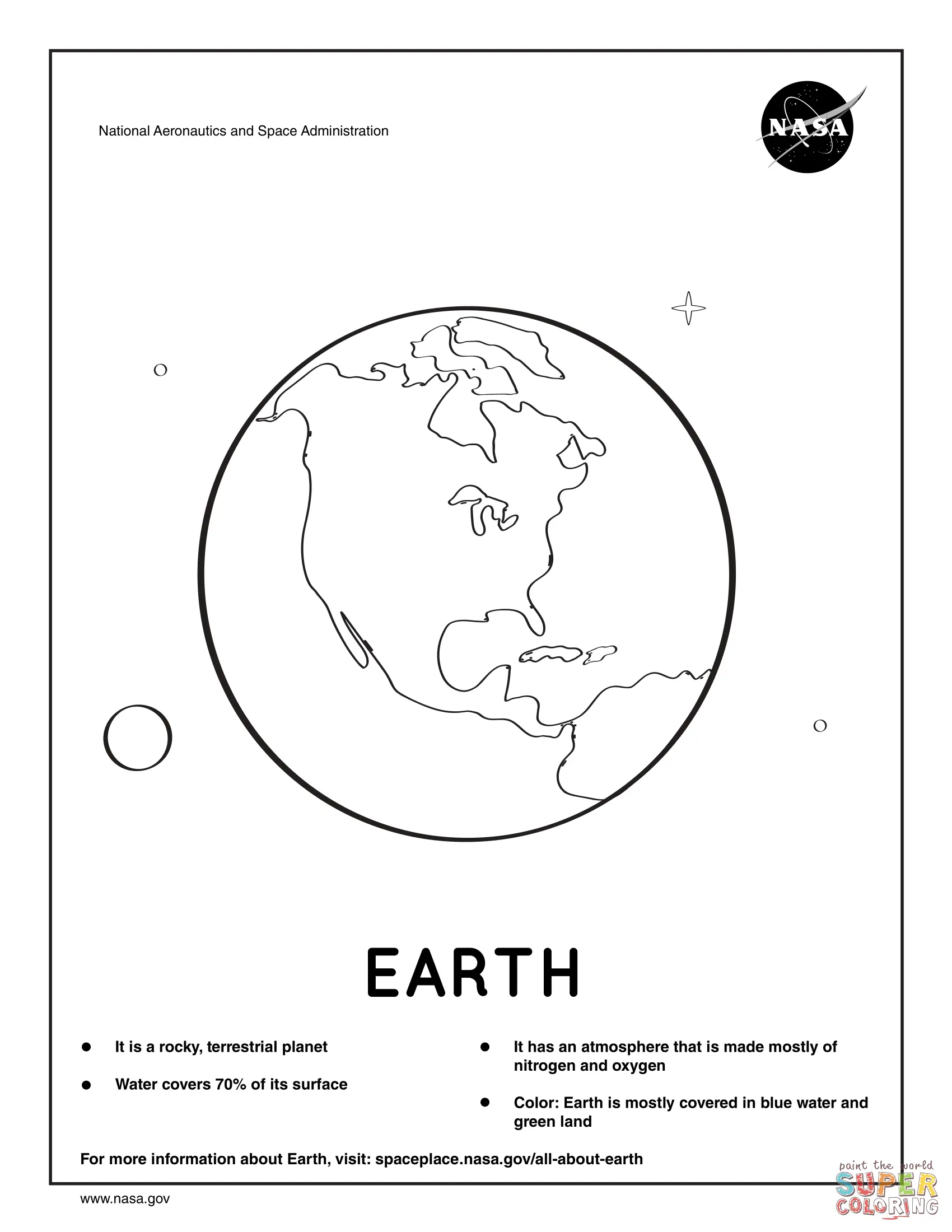 Telescope coloring pages 27