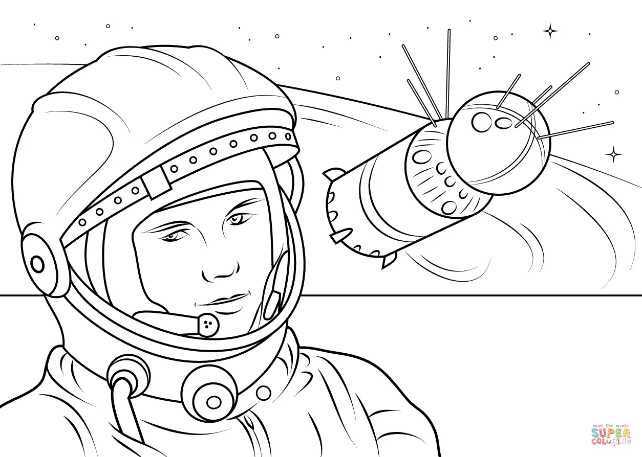 Telescope coloring pages 29