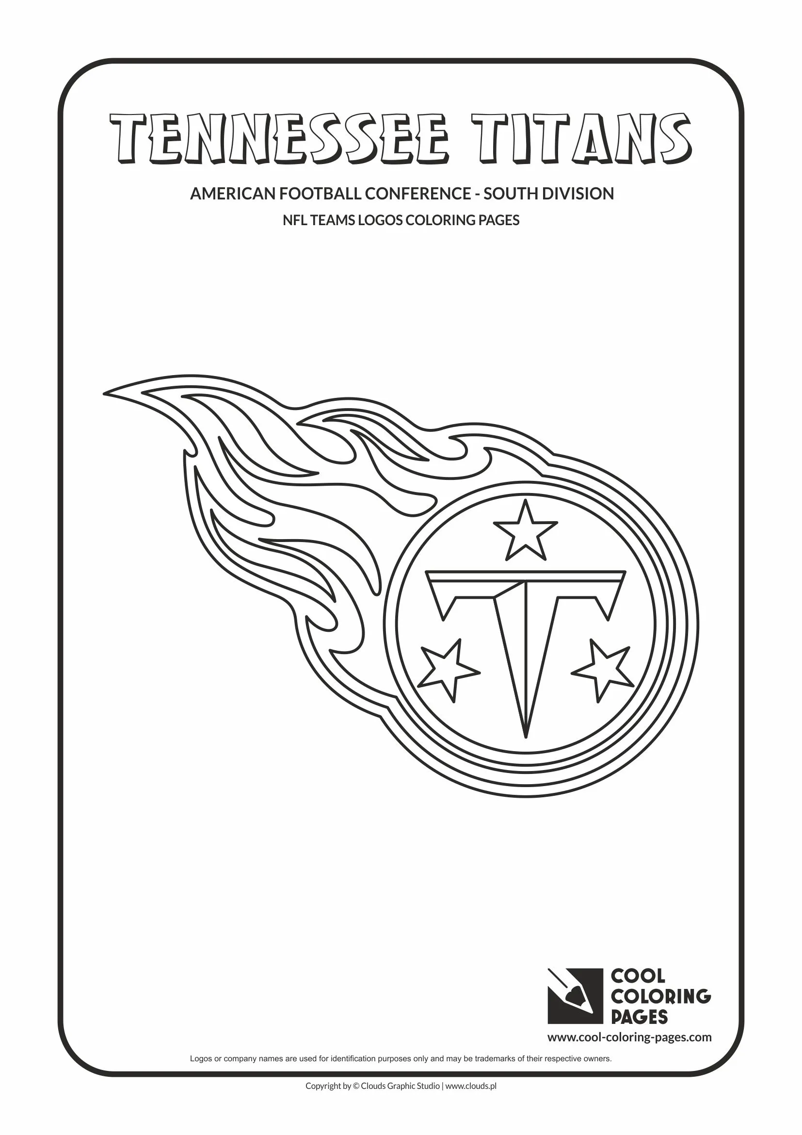 Tennessee Titans Coloring Pages 2