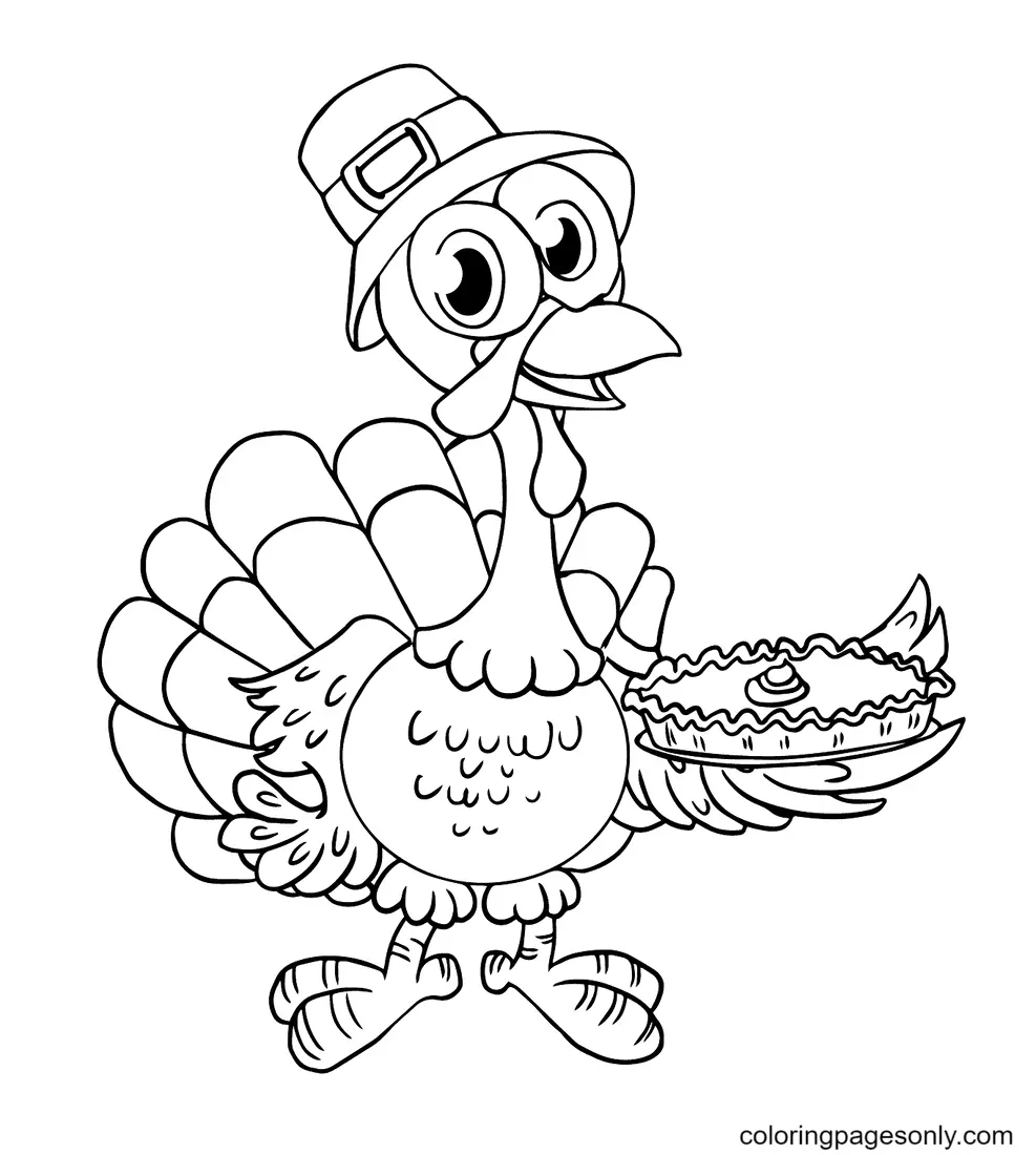 Accion Gracias Para Colorear 20