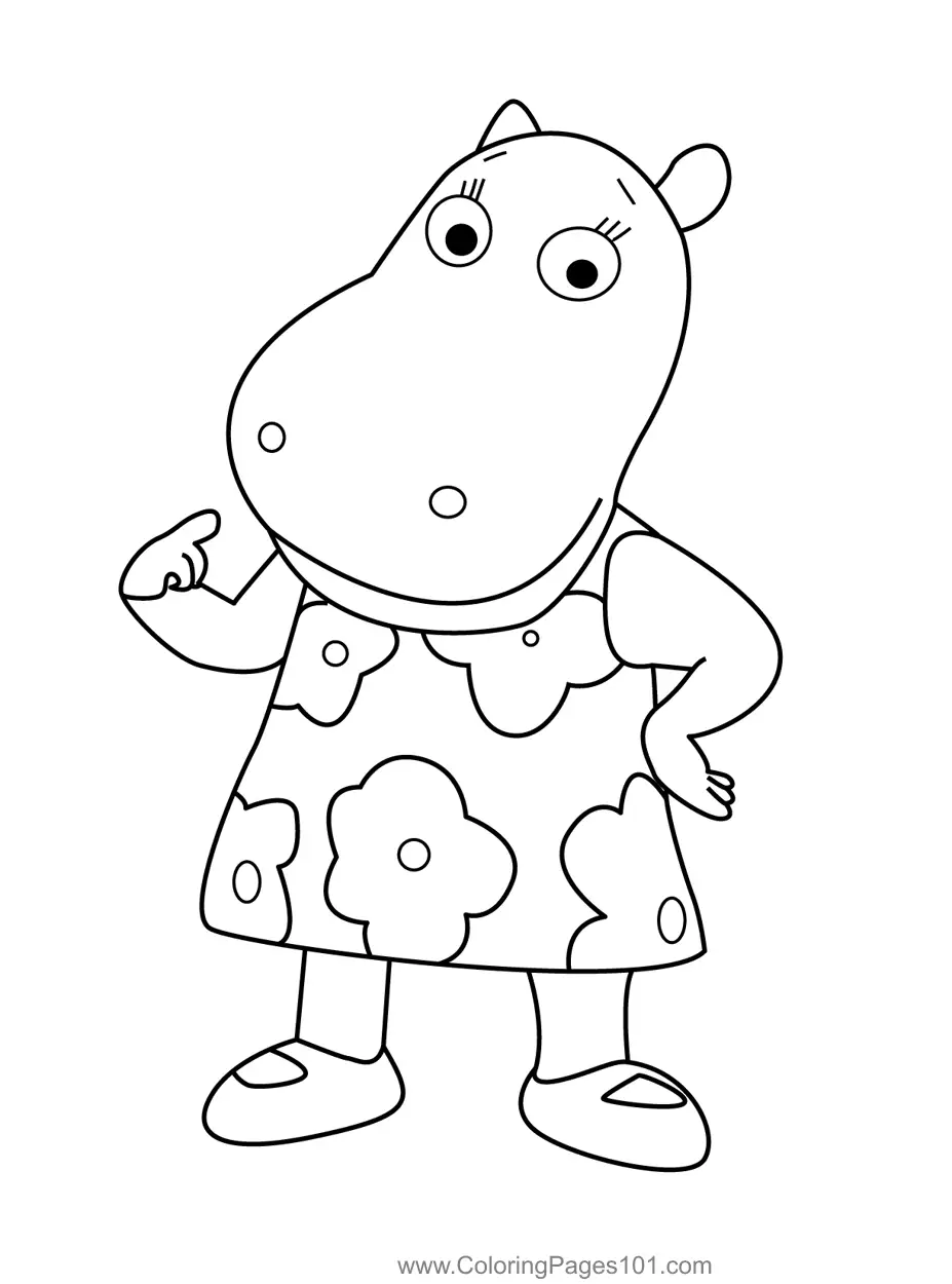The Backyardigans Coloring Pages 1