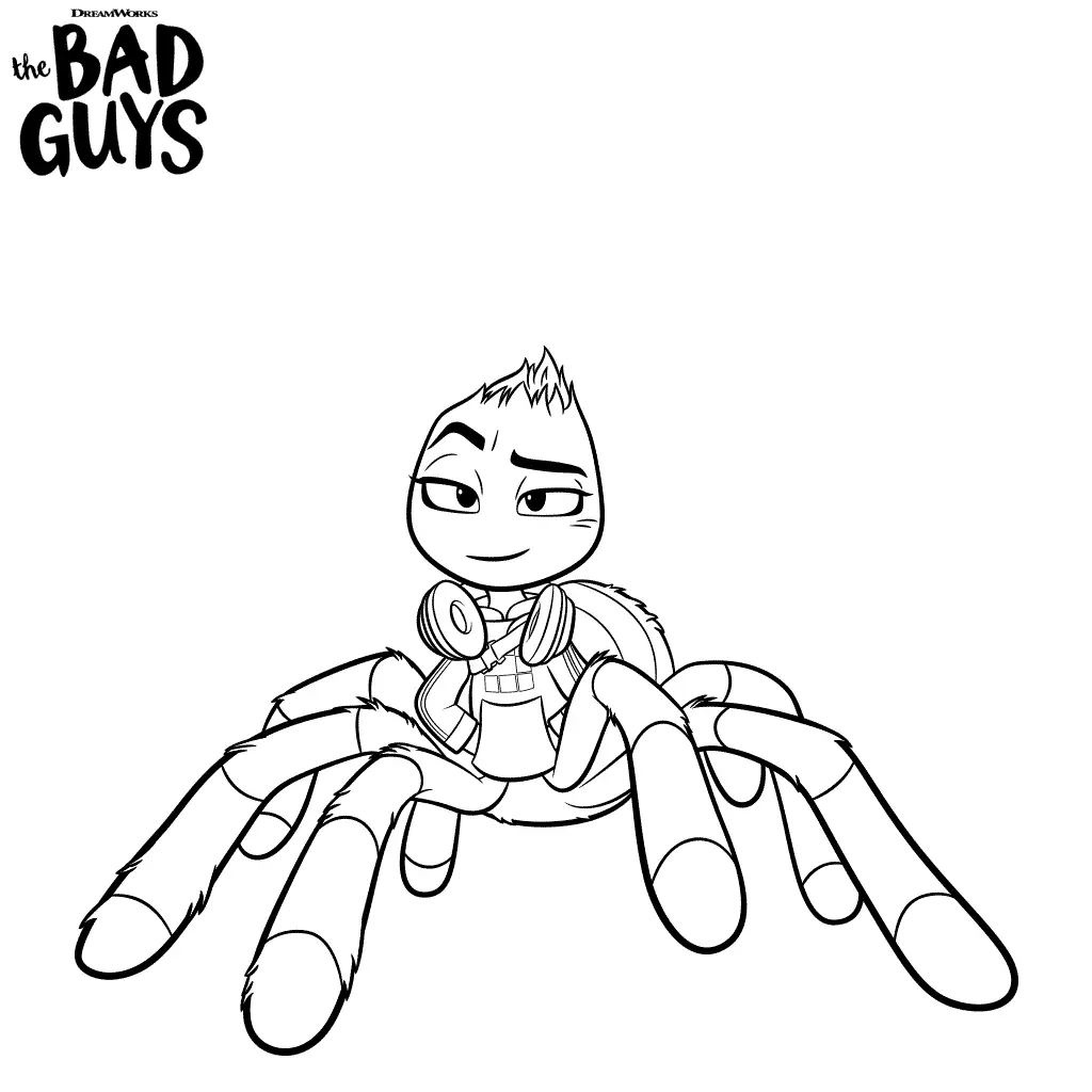 The Bad Guys Coloring Pages 7