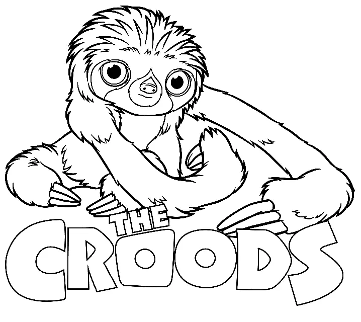 The Croods Coloring Pages 15
