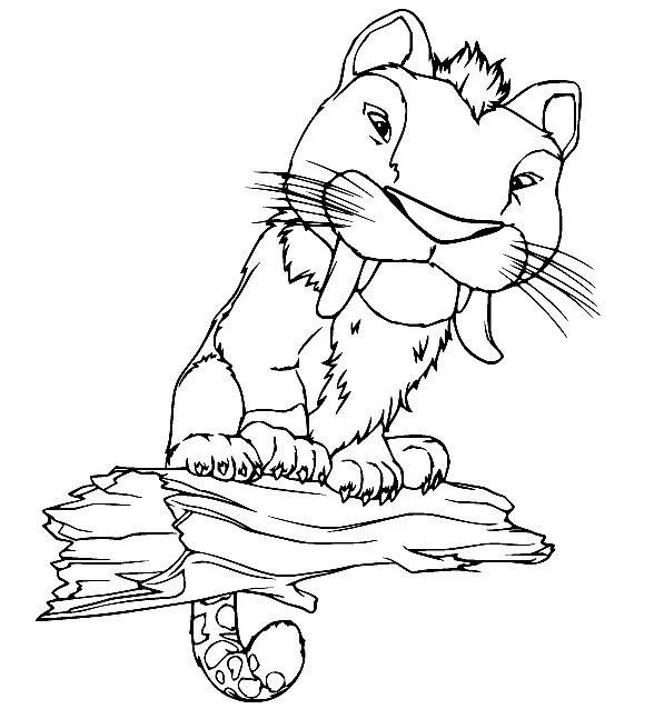 The Croods Coloring Pages 28