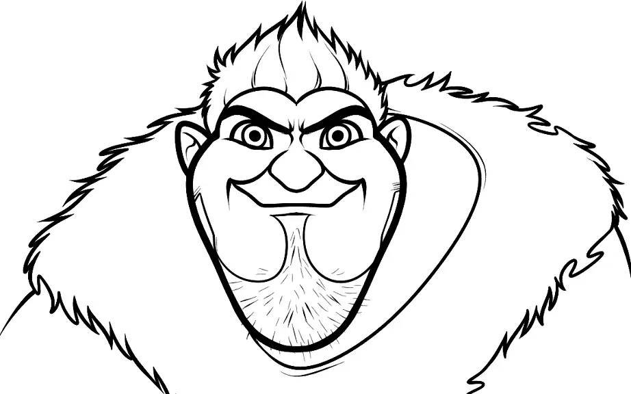 The Croods Coloring Pages 36