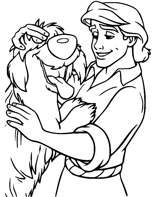 The Little Mermaid Coloring Pages 27