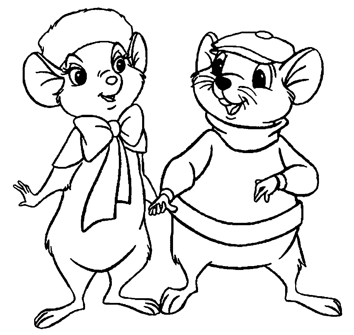 The Rescuers Coloring Pages 11