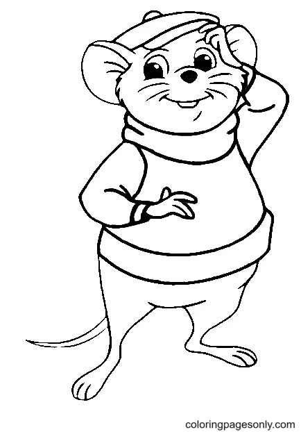 The Rescuers Coloring Pages 12