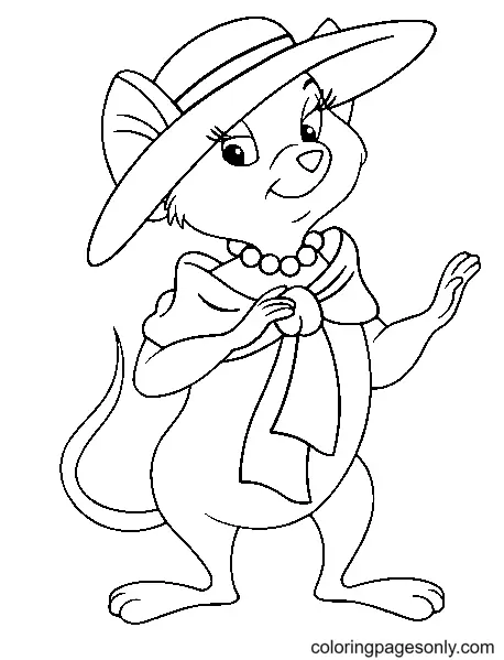 The Rescuers Coloring Pages 27