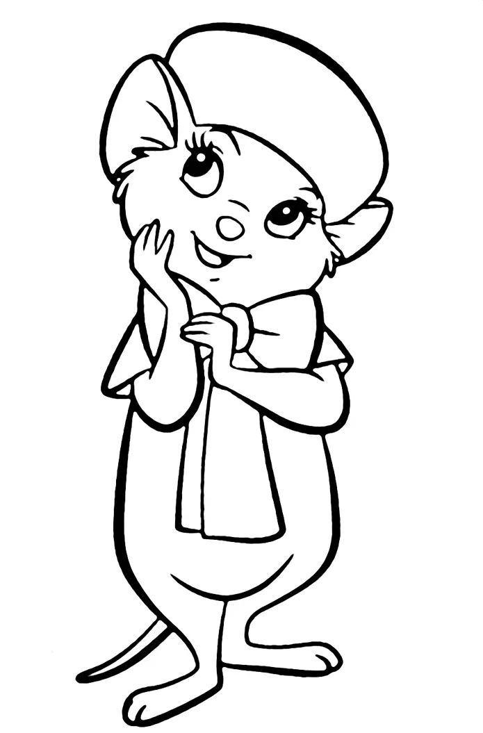 The Rescuers Coloring Pages 28