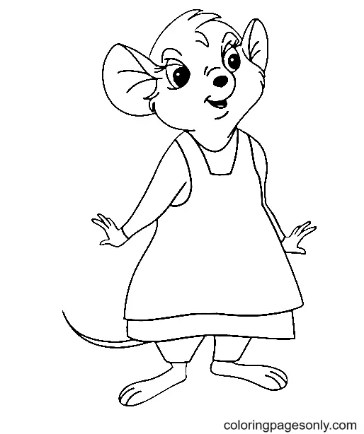 The Rescuers Coloring Pages 35