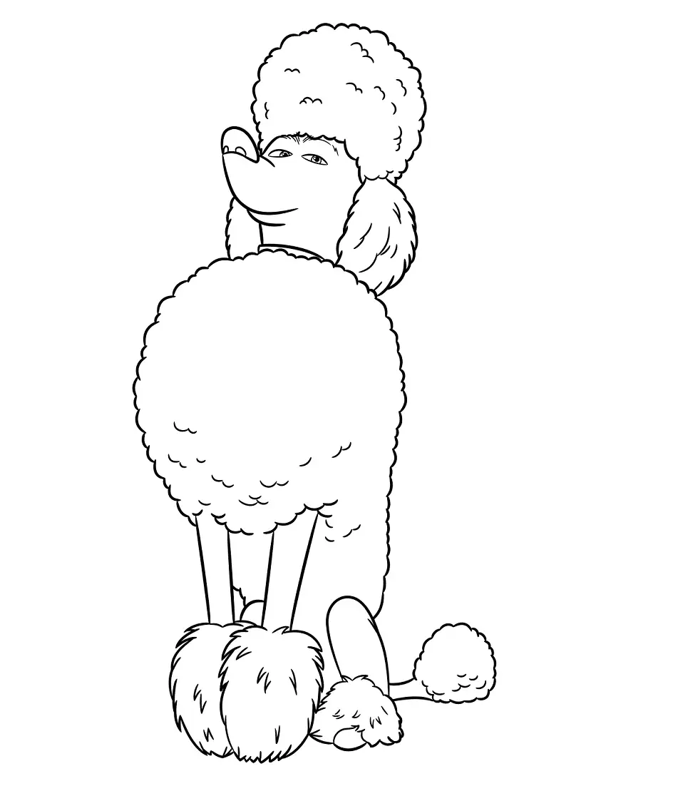 La Vida Secreta Tus Mascotas Para Colorear 50