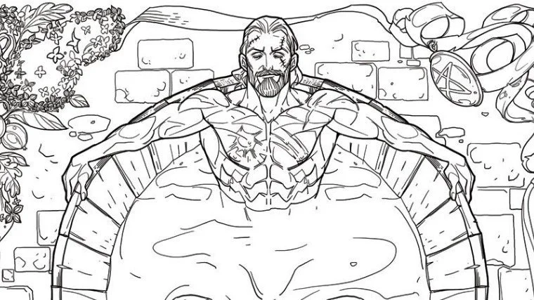 The Witcher Coloring Pages 15