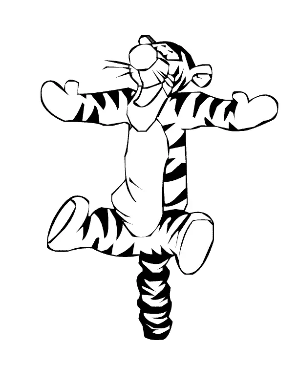 Tiger Coloring Pages 32