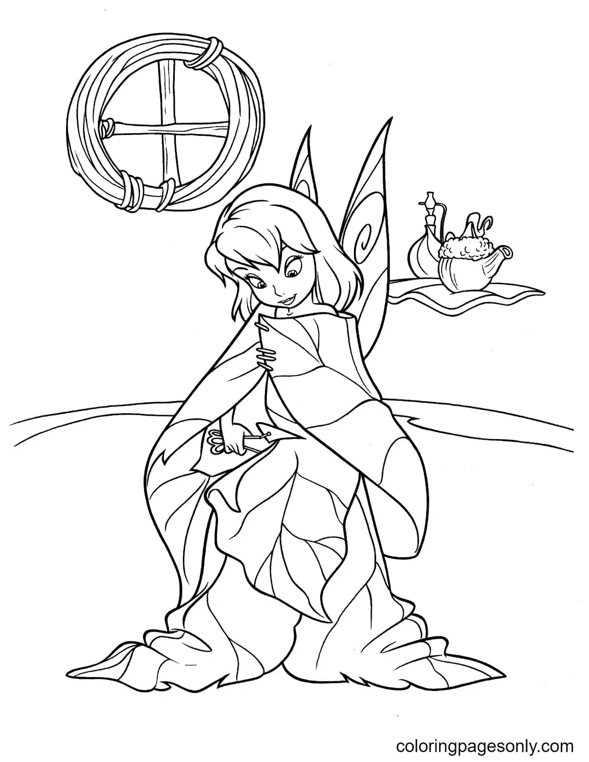 Campanita Para Colorear 90