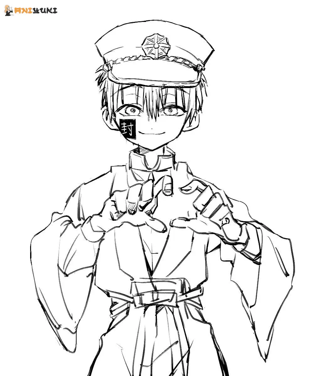 Toilet Bound Hanako Kun Coloring Pages 15