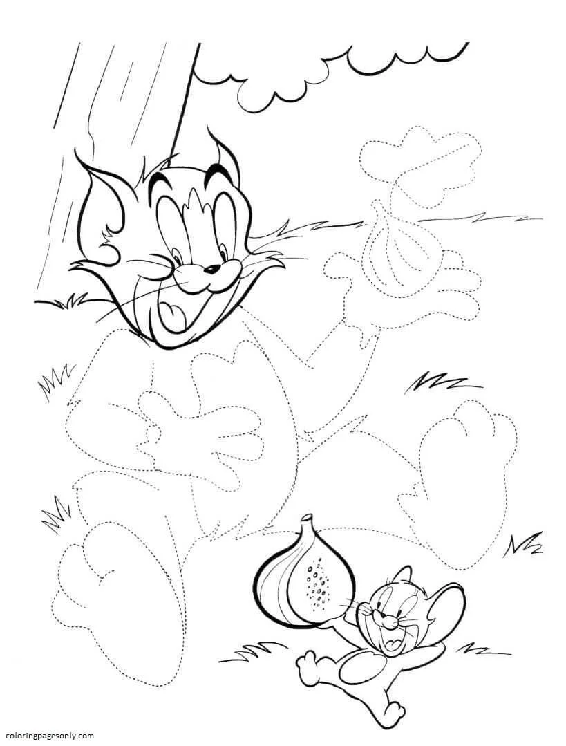 Tom And Jerry Coloring Pages 59