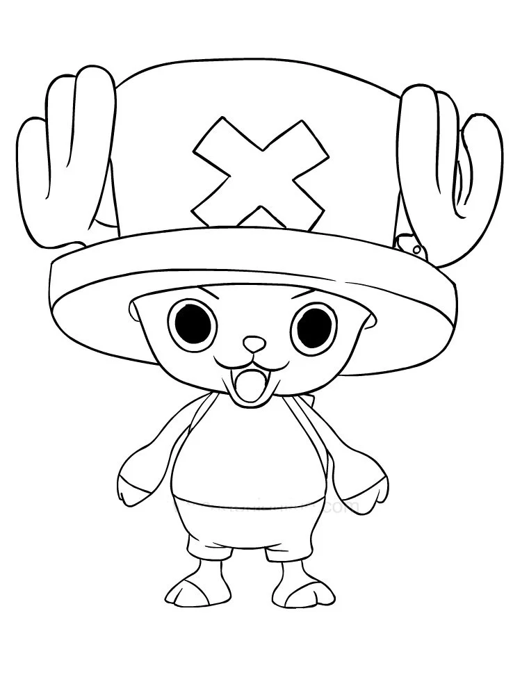 Tony Tony Chopper Coloring Pages 11