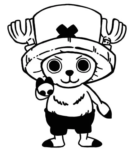 Tony Tony Chopper Coloring Pages 13