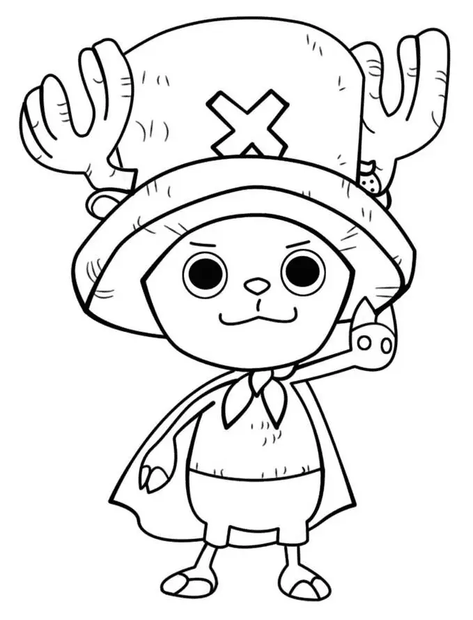 Tony Tony Chopper Coloring Pages 19