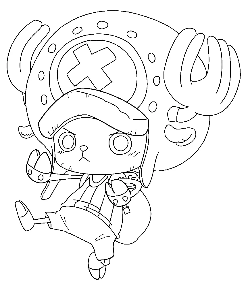 Tony Tony Chopper Coloring Pages 20