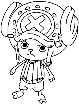 Tony Tony Chopper Coloring Pages 21