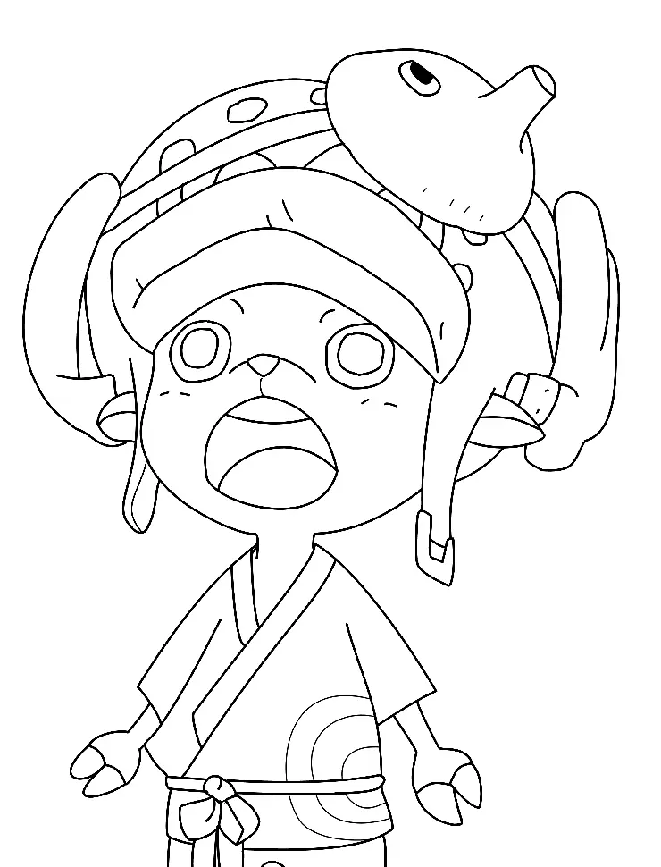 Tony Tony Chopper Coloring Pages 24