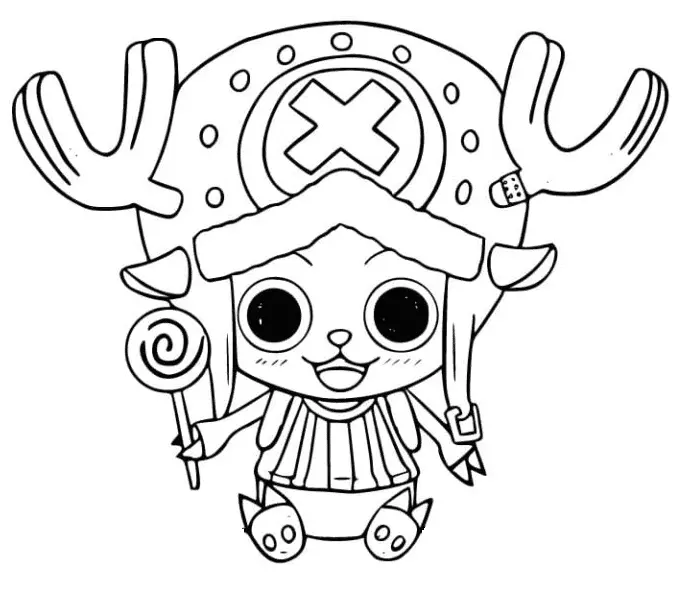 Tony Tony Chopper Coloring Pages 25