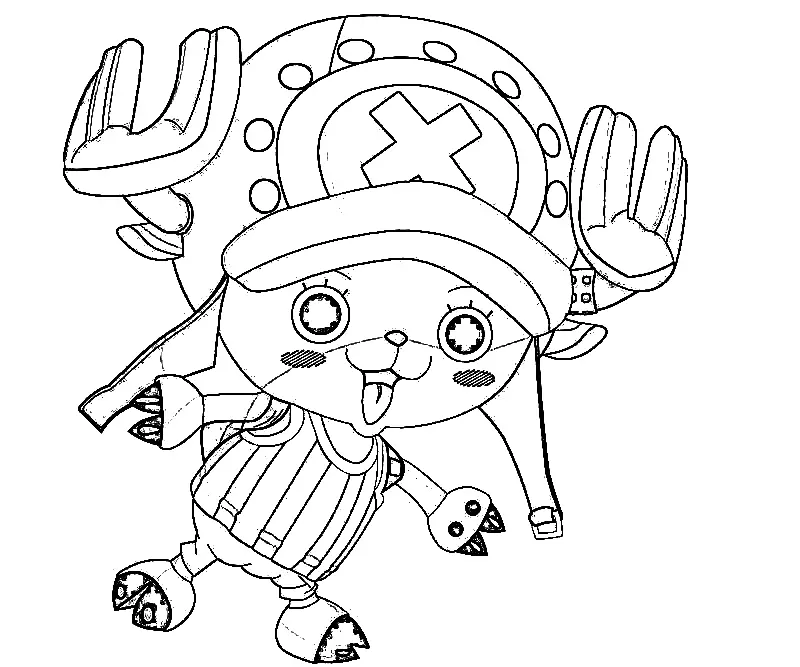 Tony Tony Chopper Coloring Pages 27