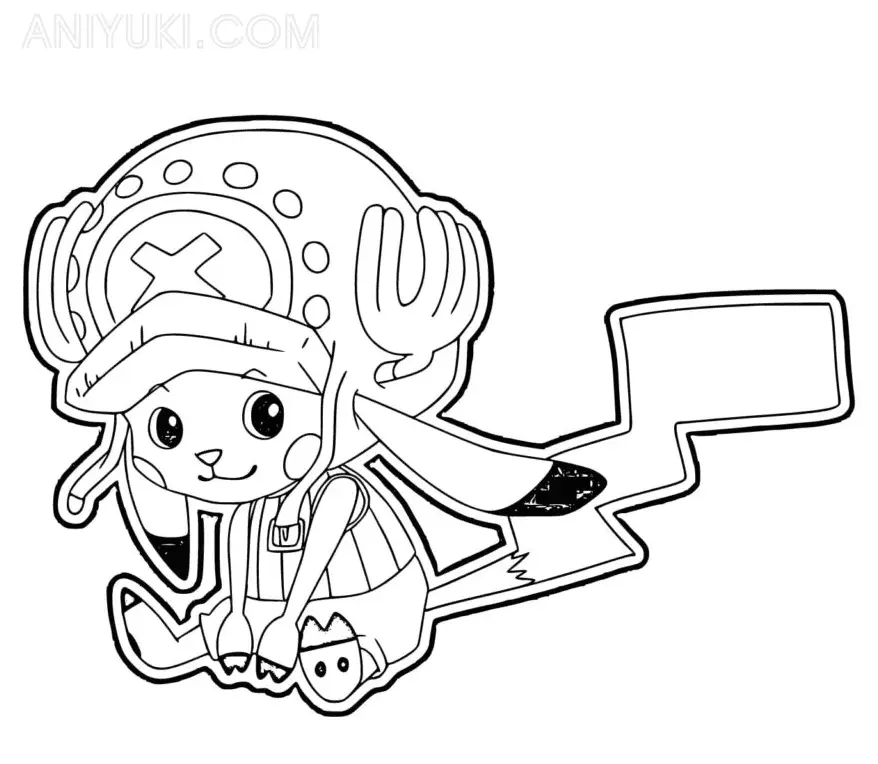 Tony Tony Chopper Coloring Pages 31