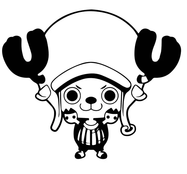 Tony Tony Chopper Coloring Pages 33