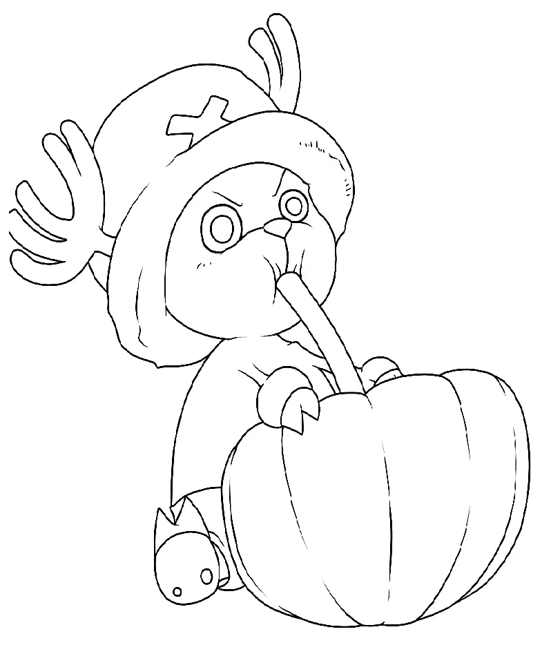 Tony Tony Chopper Coloring Pages 34