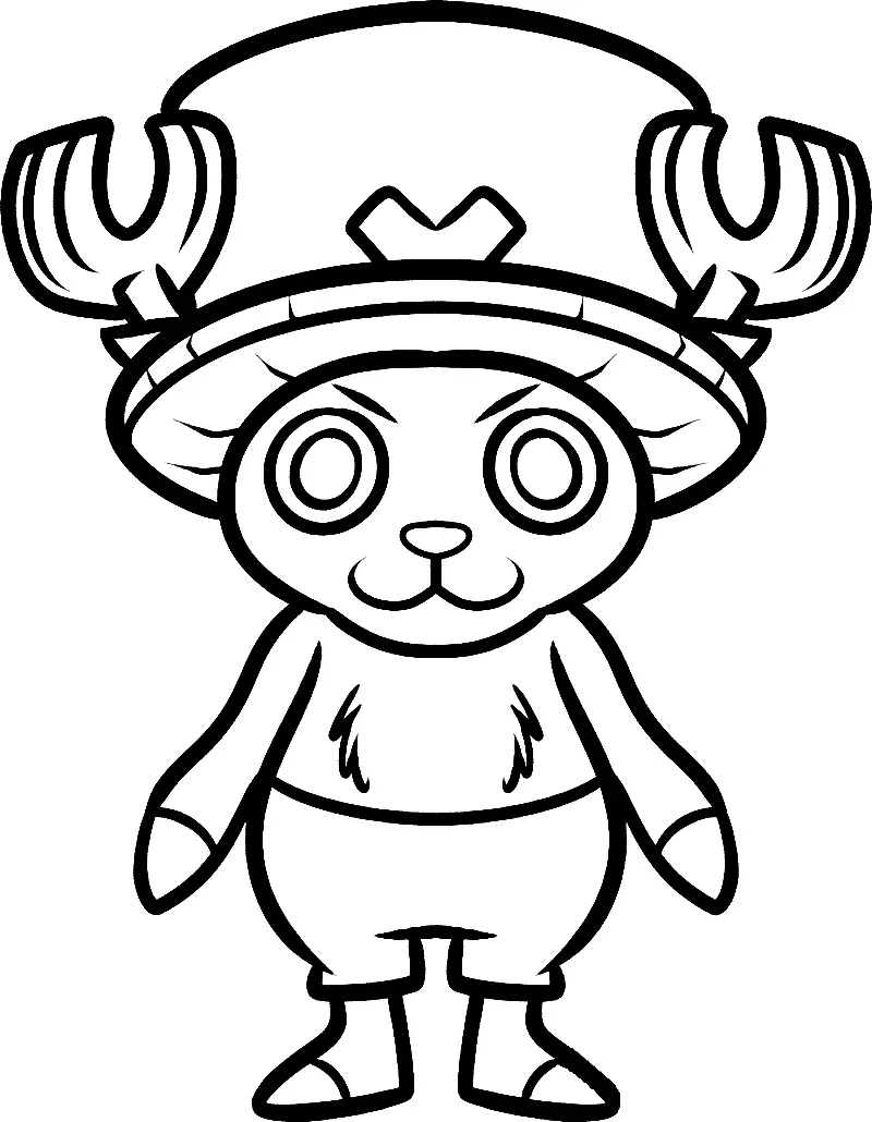 Tony Tony Chopper Coloring Pages 40