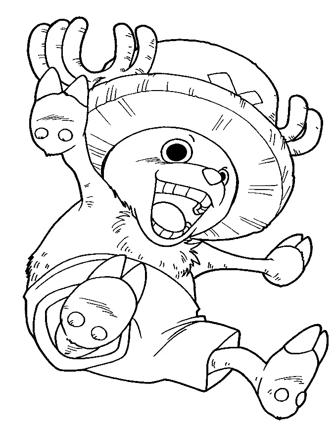 Tony Tony Chopper Coloring Pages 46