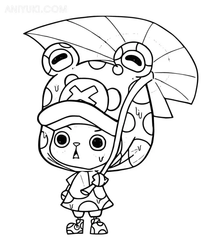 Tony Tony Chopper Coloring Pages 6