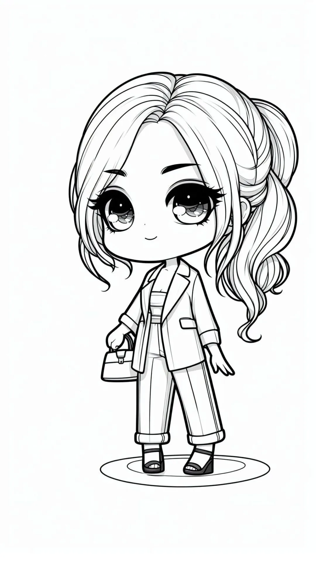 Top model Coloring Pages 7